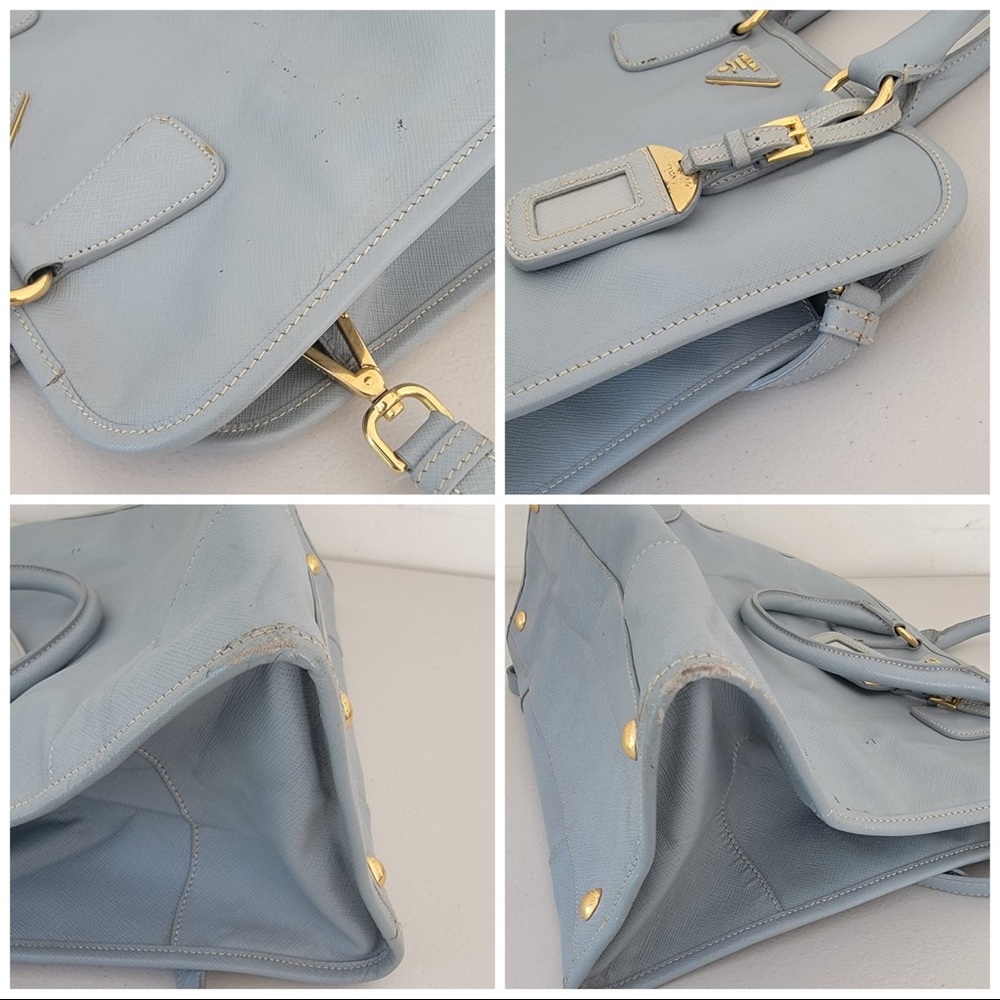 PRADA Convertible Shopping Tote Saffiano Leather Large - Picture 4 of 7
